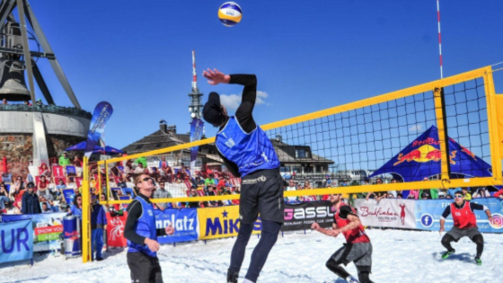 snow volleyball snow volleyball