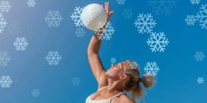 voley playa en invierno